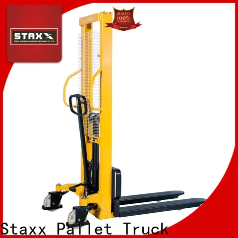Staxx Pallet Truck Custom Staxx walkie stacker forklift Suppliers