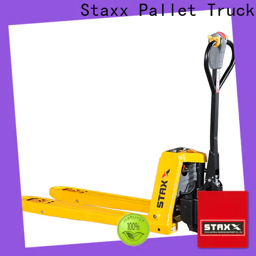 New Staxx li ion electric pallet jack factory