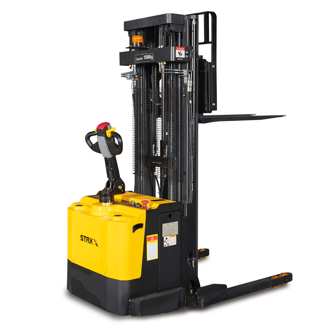 ESS12/15/20 Electric Straddle Leg Stacker Heavy Duty 1200/1500/2000kg