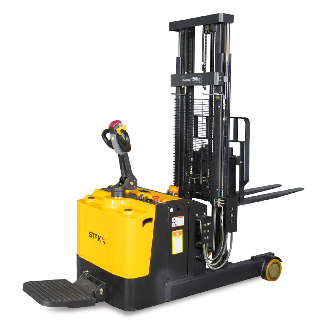 MRS12/15/20 Electric Mast Walkie Reach Stacker Suppliers 1200/1500/2000kg