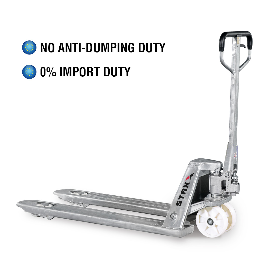 HPT25G/30G Galvanized Hand Pallet Truck 2500kg/3000kg