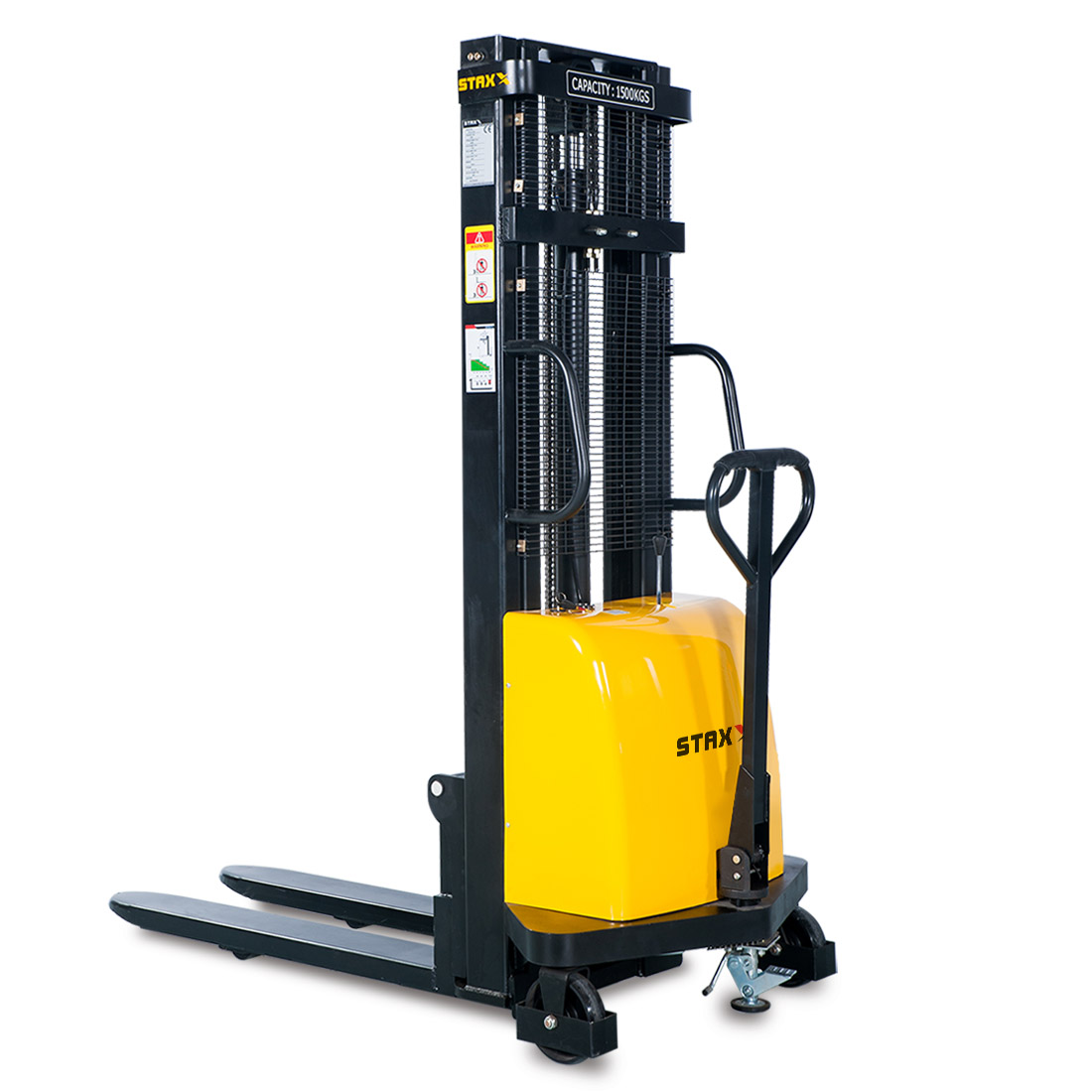 DYC10/15/20 Semi-electric Fork Over Stacker 1000/1500/2000kg