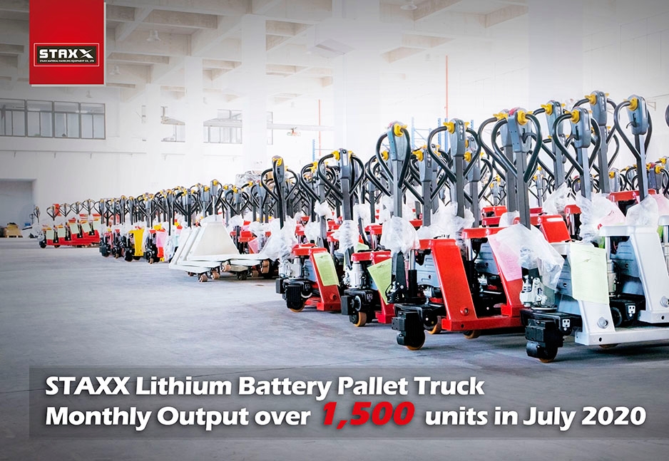STAXX Lithium Battery Pallet Truck