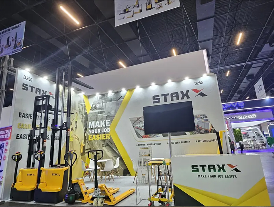 STAXX Highlights Durable and Efficient Products at the MoviMat fair in San Paulo, Brazil